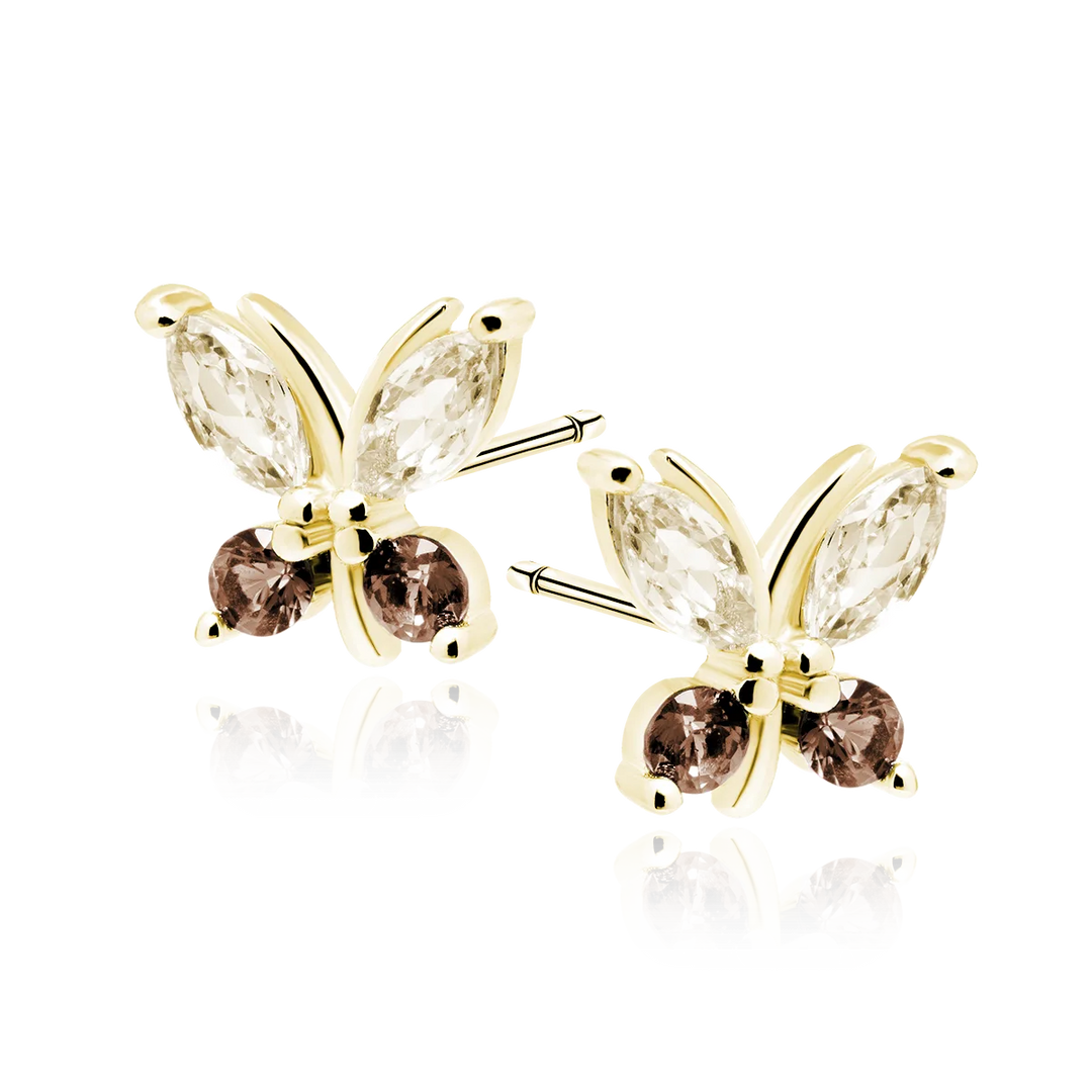 Earrings "Butterfly" 925 Silver
