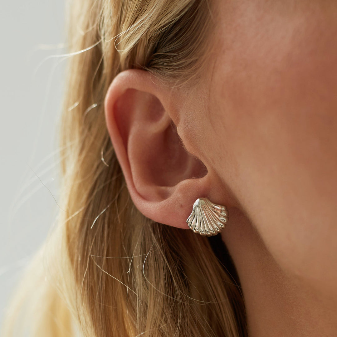 Earrings "Seashell" 925 Silver