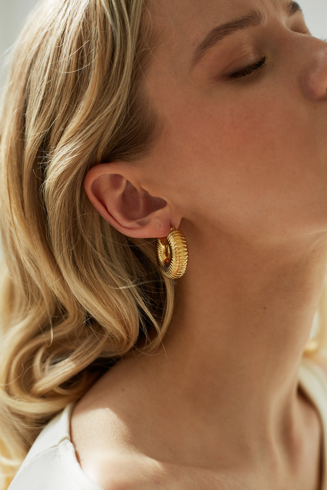 Earrings "Silvia Hoops"