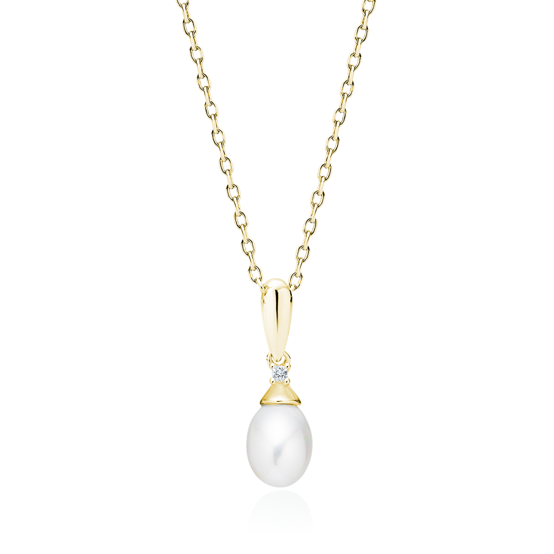 Necklace "La Perla set" 925 Silver