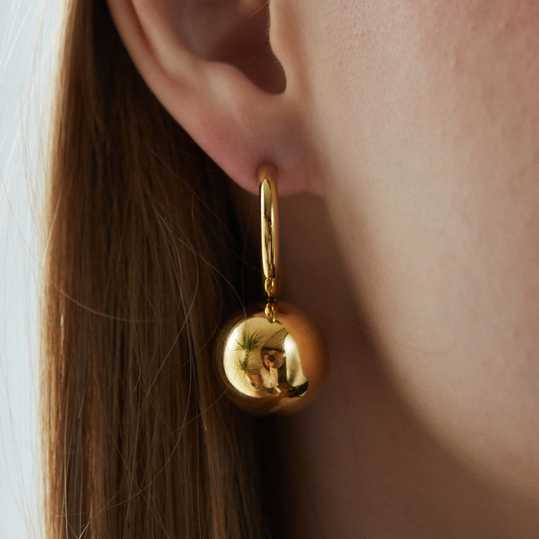 Earrings "Peach"