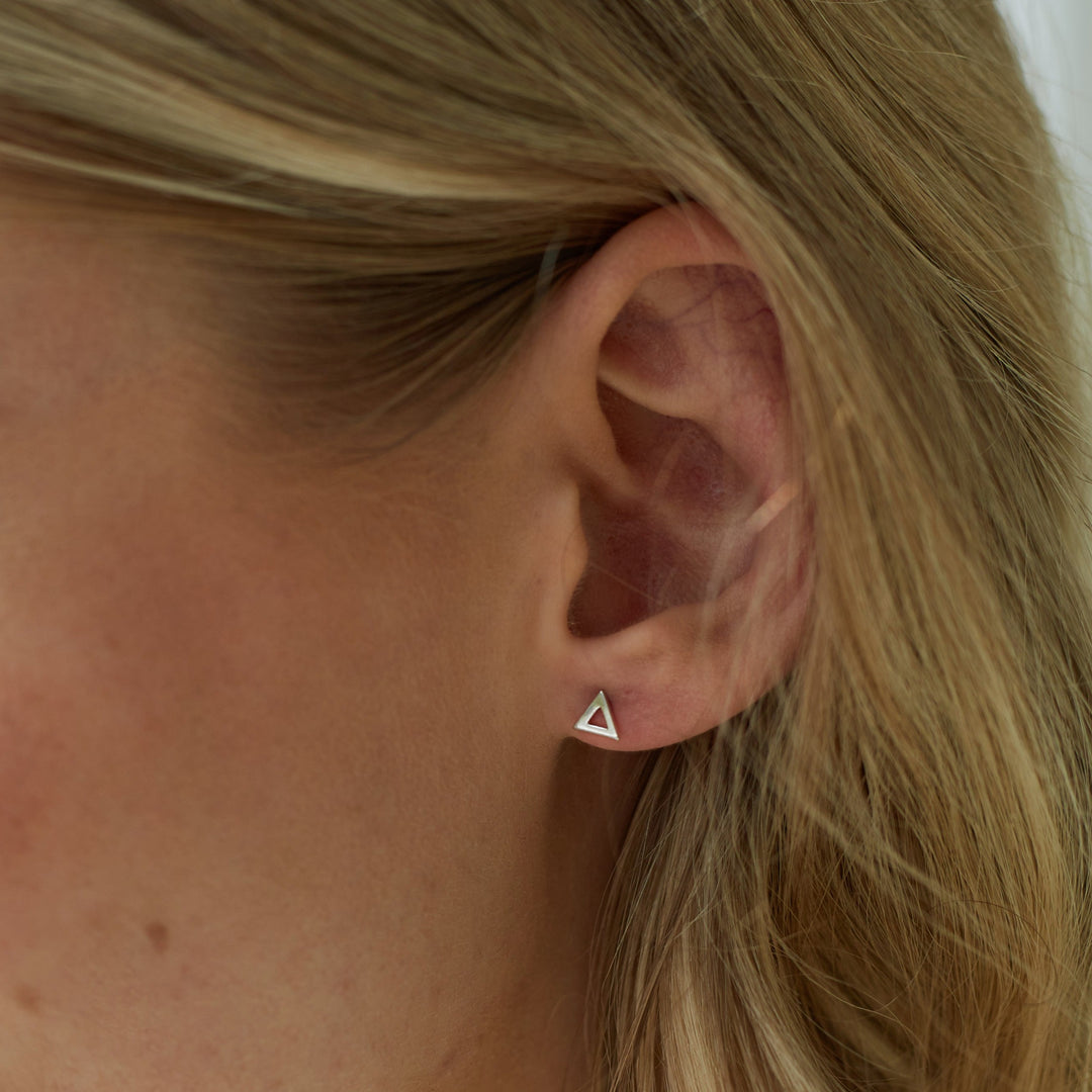 Earrings "Triangle" 925 Silver