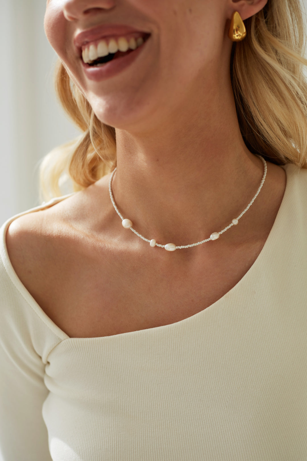 Necklace "Cleo pearls"