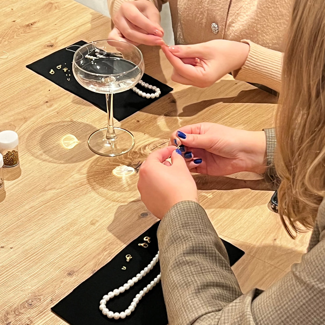 Dovanų kuponas - "PERLAI ir ŠAMPANAS" - papuošalų gamybos dirbtuvės