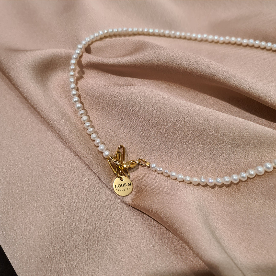 Necklace "Neat pearls"