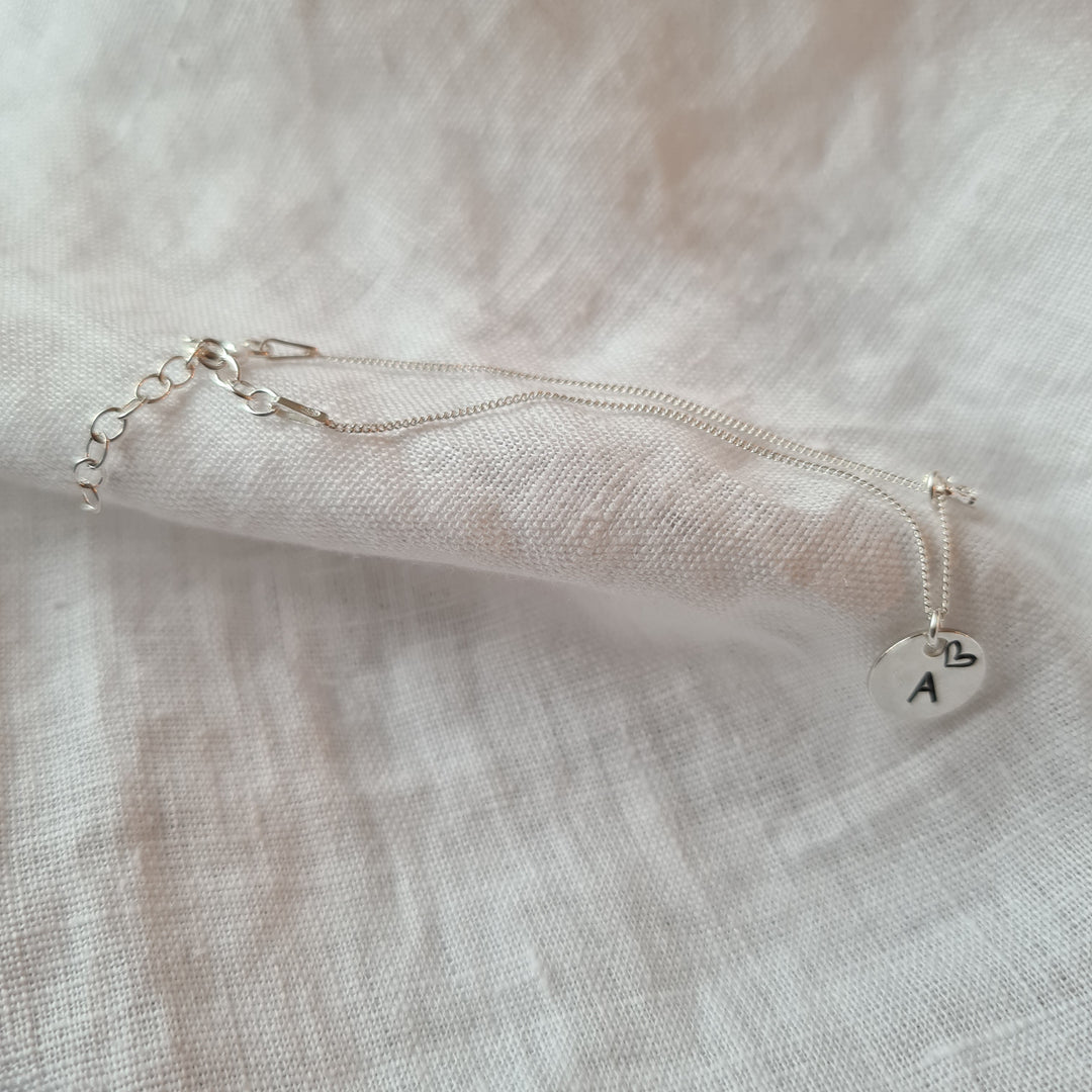 Bracelet "Letter" 925 Silver