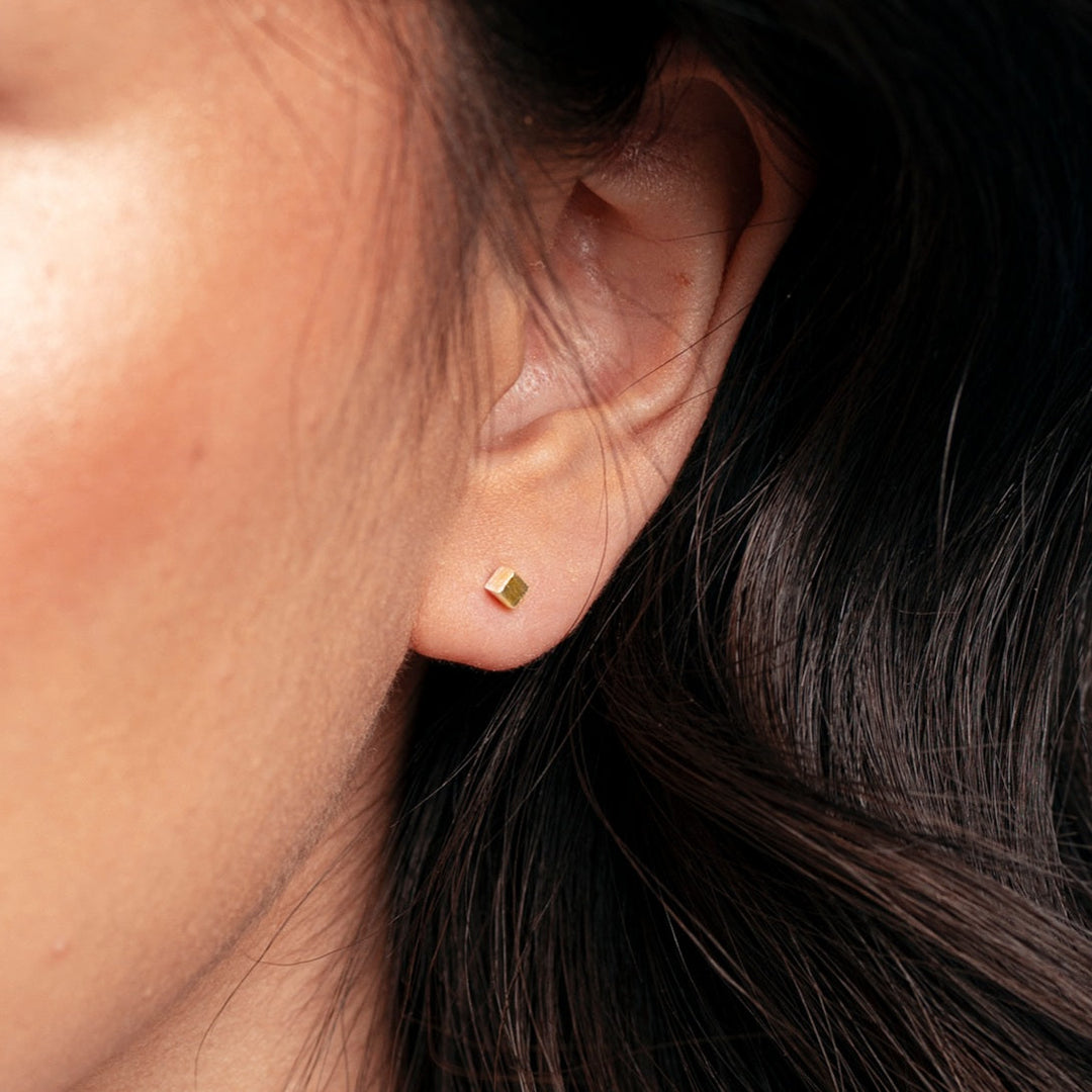 Earrings "Quodrum" 925 Silver