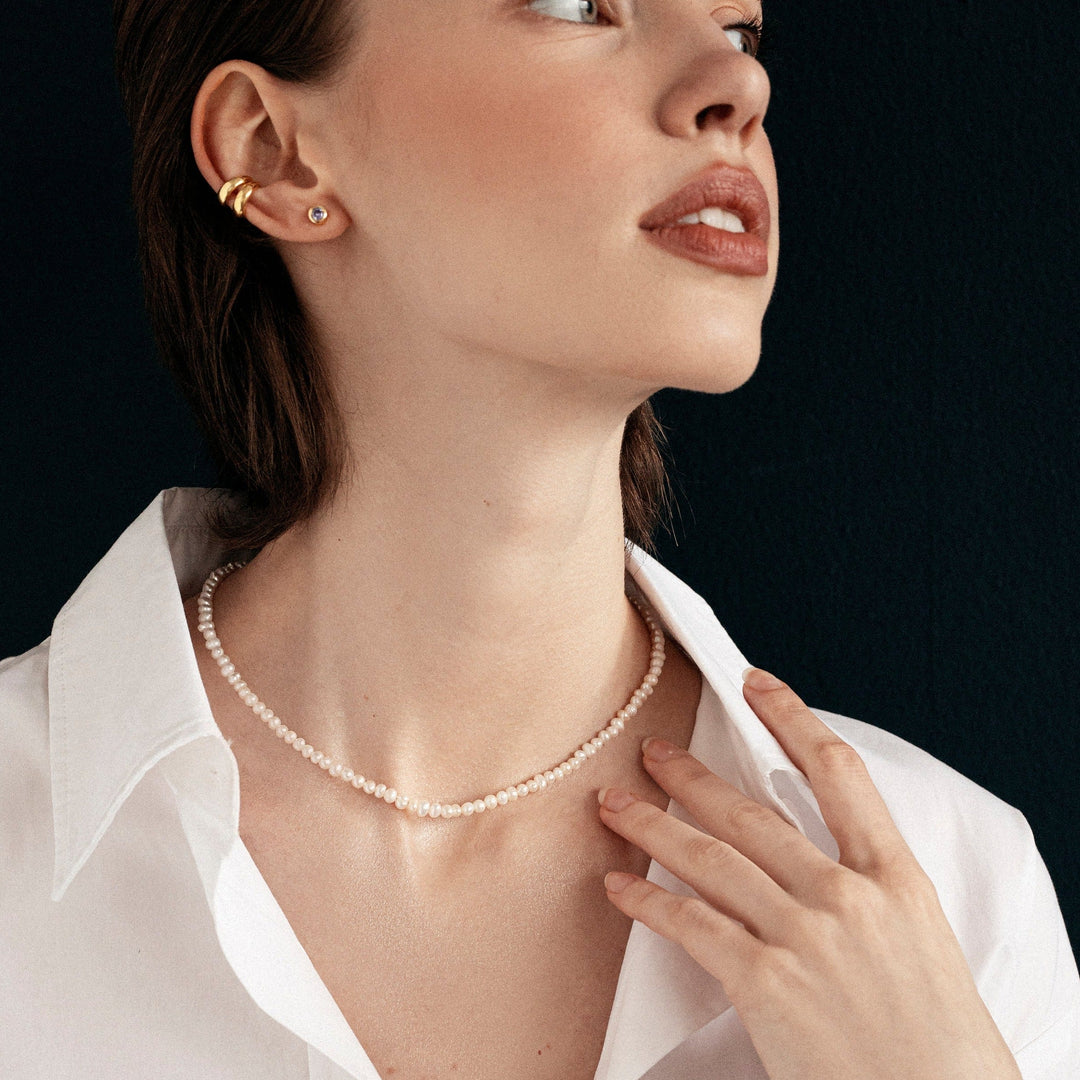 Necklace "Neat pearls"