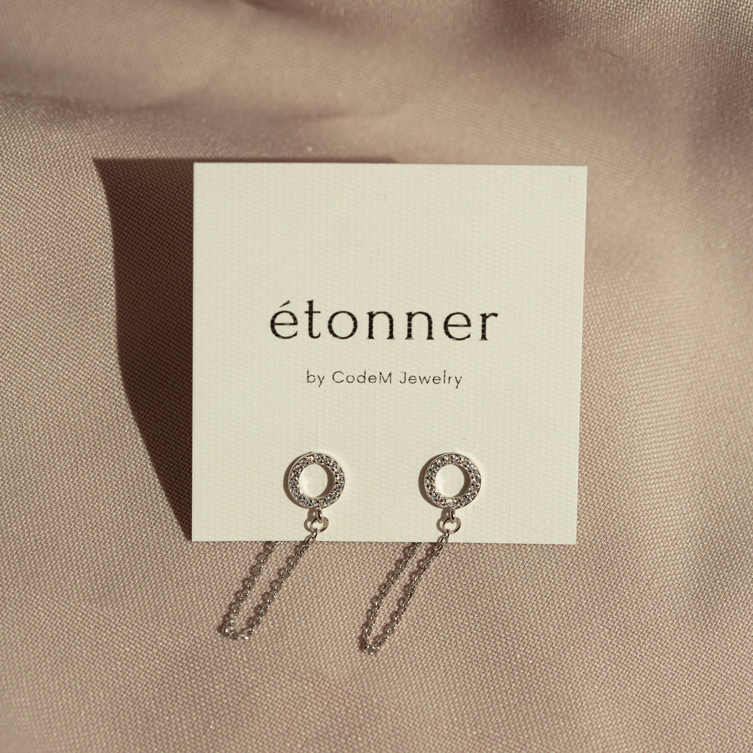 Earrings "Oasis" 925 Silver