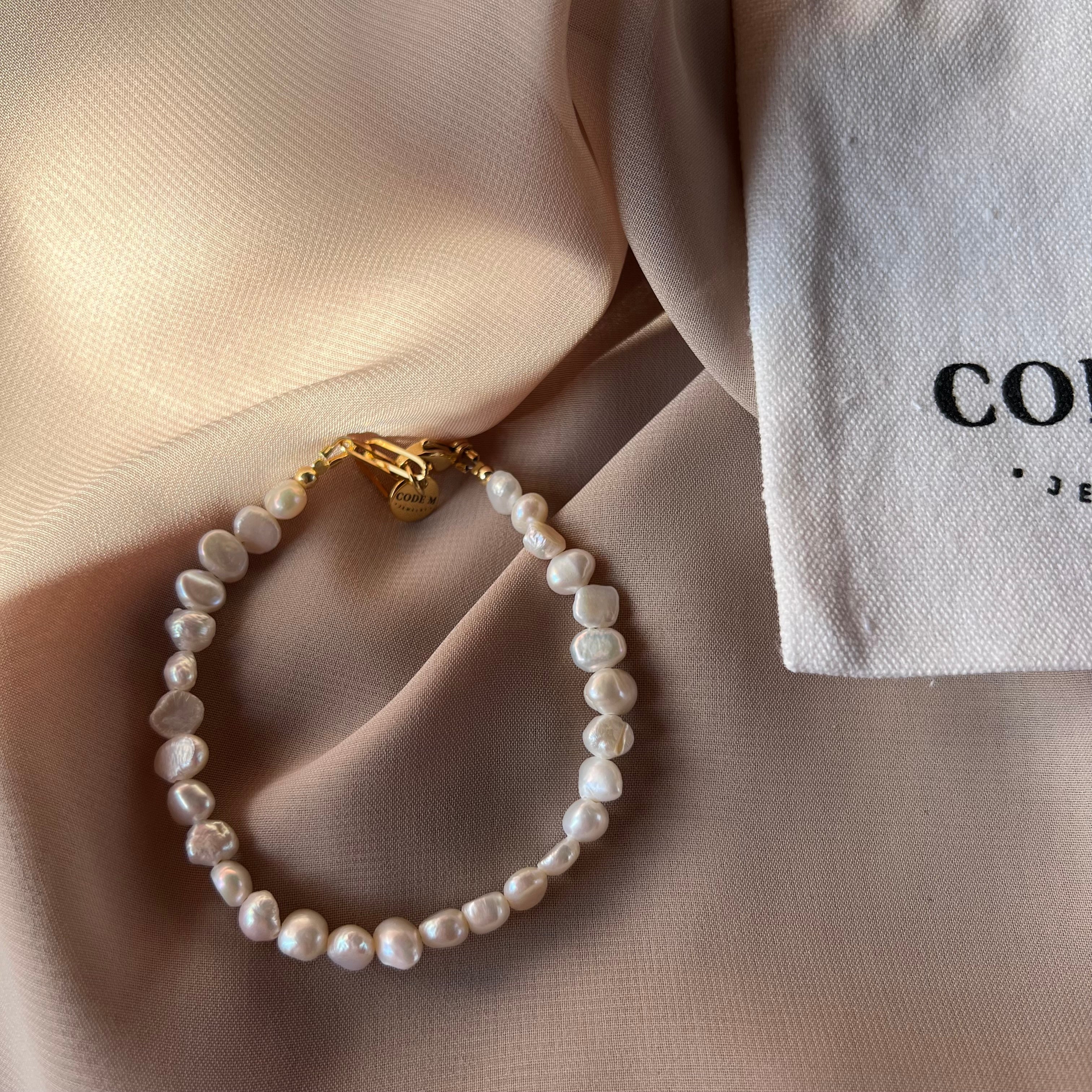 Baroque pearls bracelet hotsell
