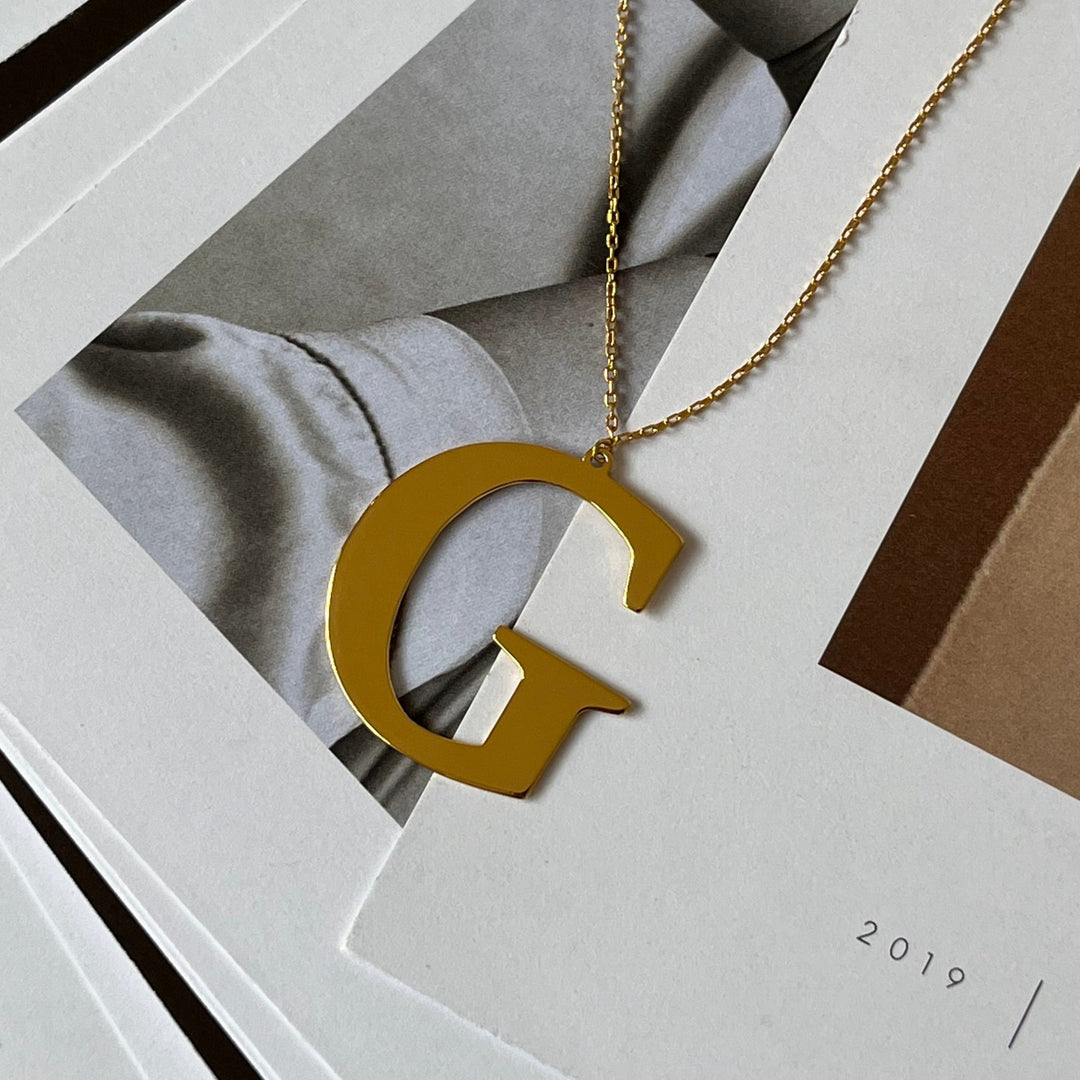 Necklace "Ginny" 925 Silver (gold-coated)
