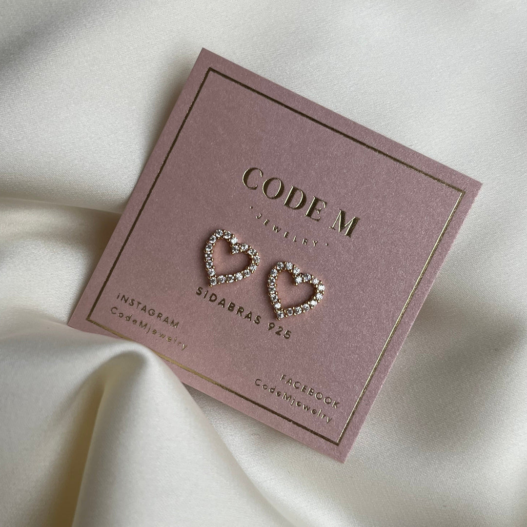 Earrings "Valentine" 925 Silver