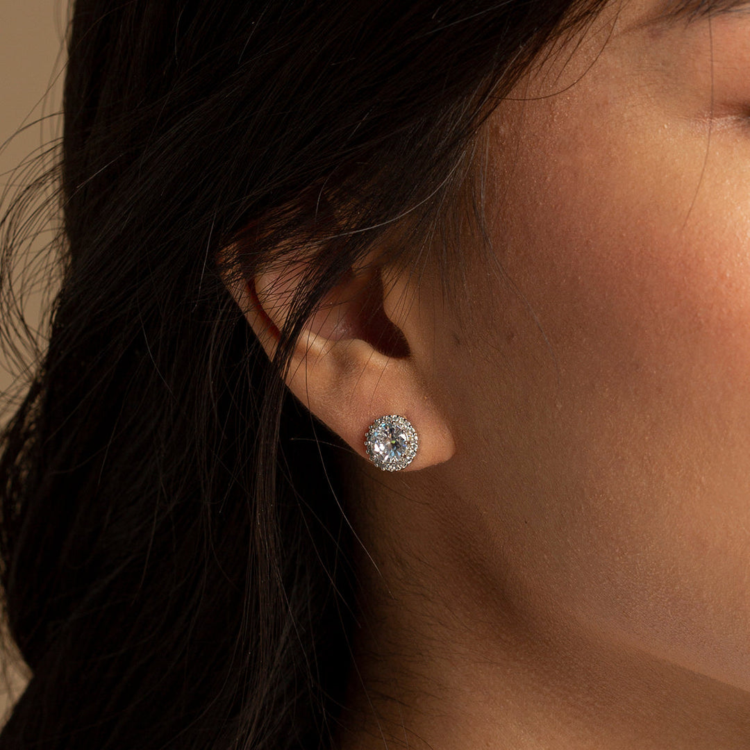 Earrings "Queen" 925 Silver