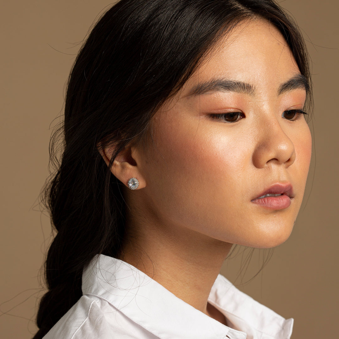 Earrings "Queen" 925 Silver