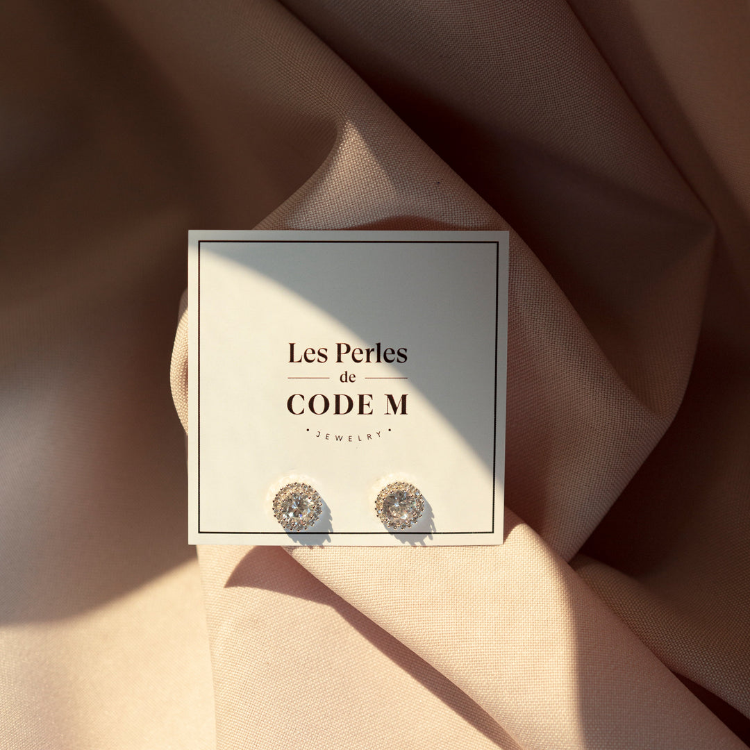 Earrings "Queen" 925 Silver