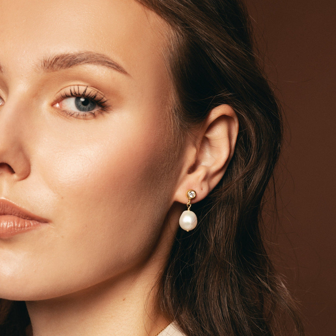 Earrings "Amanda Pearls"