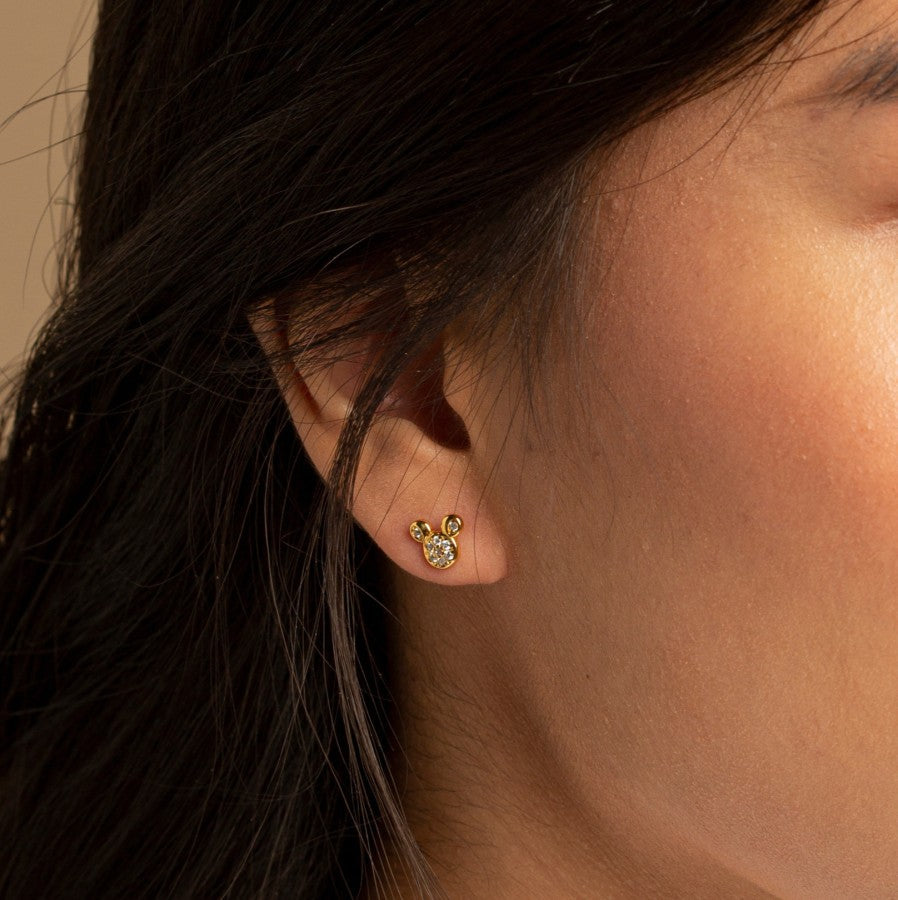 Earrings "Mickey" 925 Silver